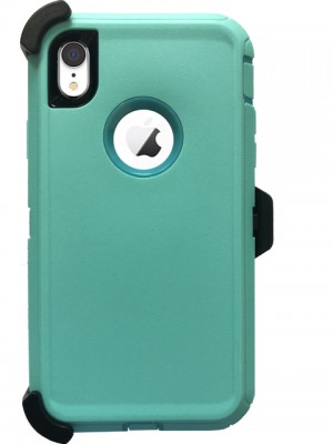 Apple iPhone XR Defender Box TURQUOISE